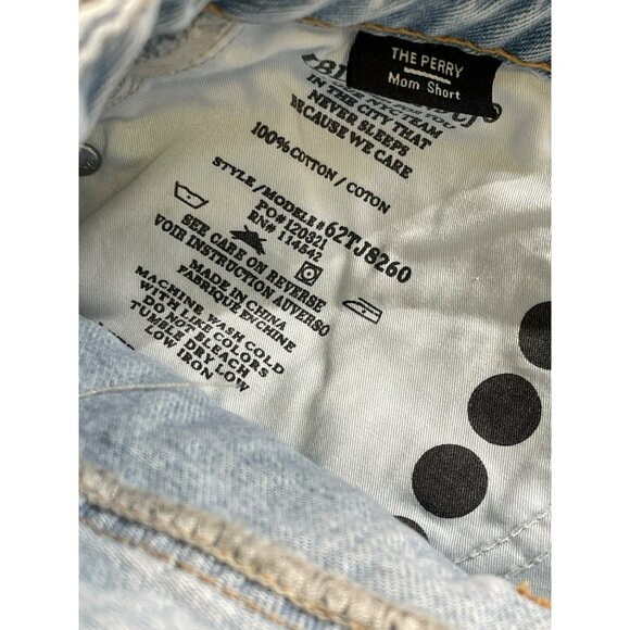 Blank NYC The Perry Mom Short Size 27 Light Wash Women's Denim Shorts - Picture 4 of 4